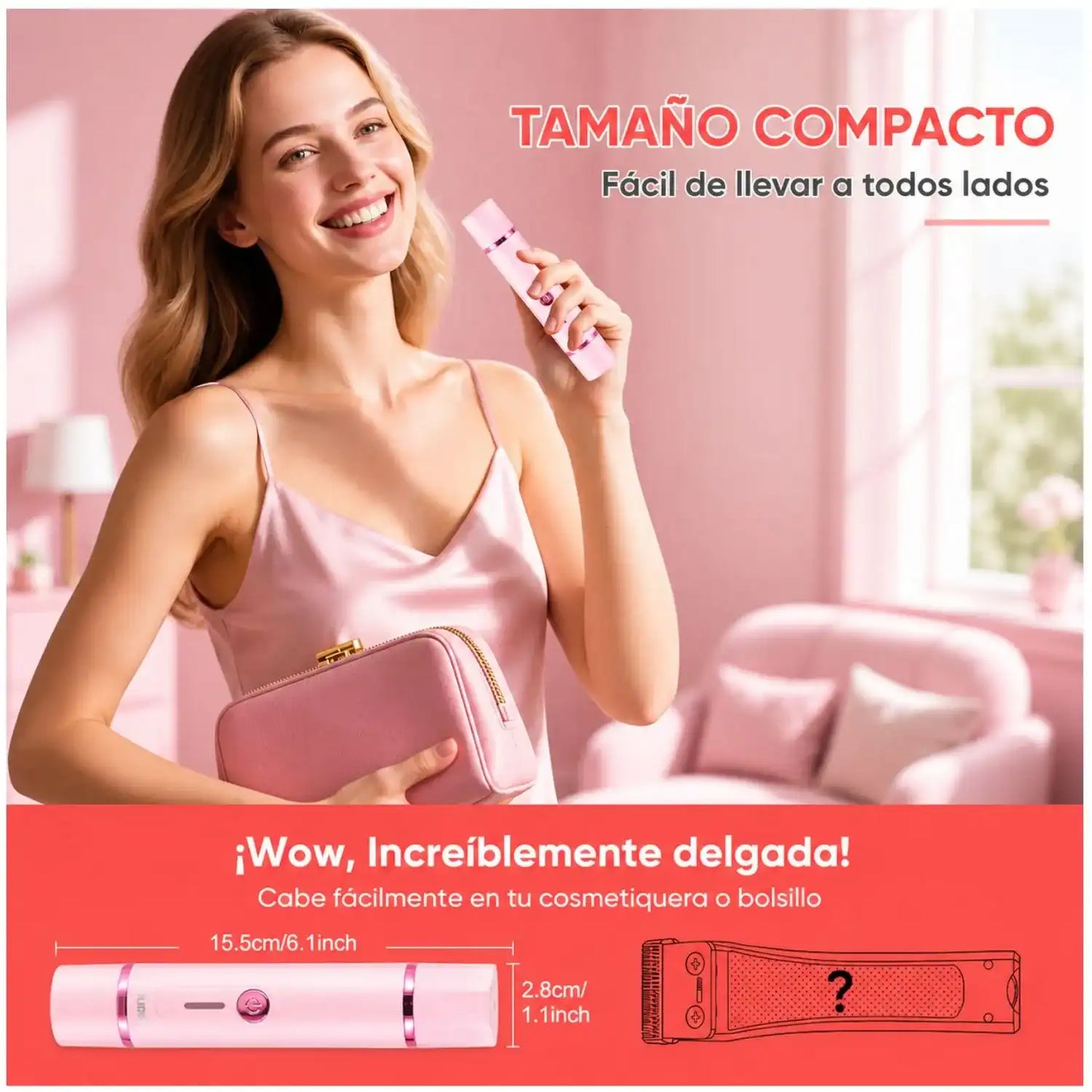 BELLAGLIDE™- Depiladora 2 en 1 + Jabon Gratis