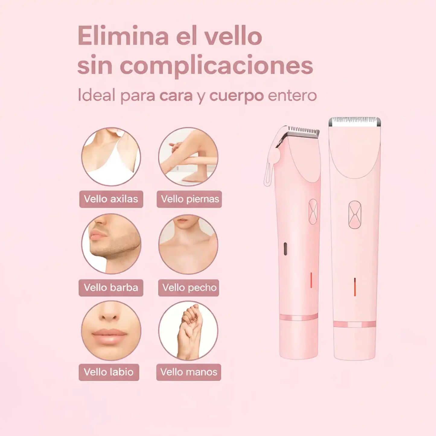 BELLAGLIDE™- Depiladora 2 en 1 + Jabon Gratis