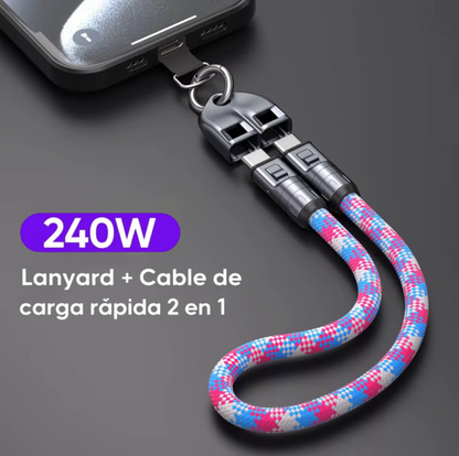 POWER SECURED™-Cable de datos Antirrobo